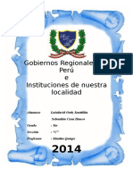 Monografia Gobiernos Regionales Del Peru