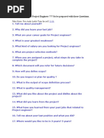 Top 10 Fabrication Interview Questions With Answers | PDF