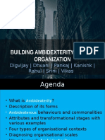 Group 9 Presents: Building Ambidexterity Into An Organization