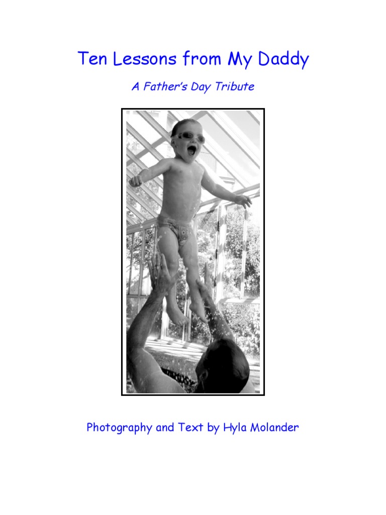 Ten Lessons From My Daddy | PDF