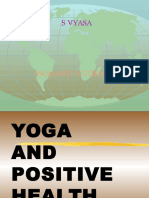 Yoga and Positive Health 1