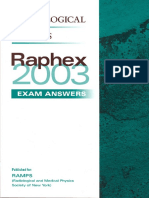Raphex 2003 Answers