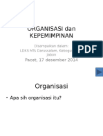 Organisasi Dan Kepemimpinan