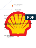 Shell Senior Appointment Memo
