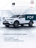 Spec Rav4 2017 Wyprzedaz