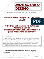 A Verdade Sobre o Dízimo PDF