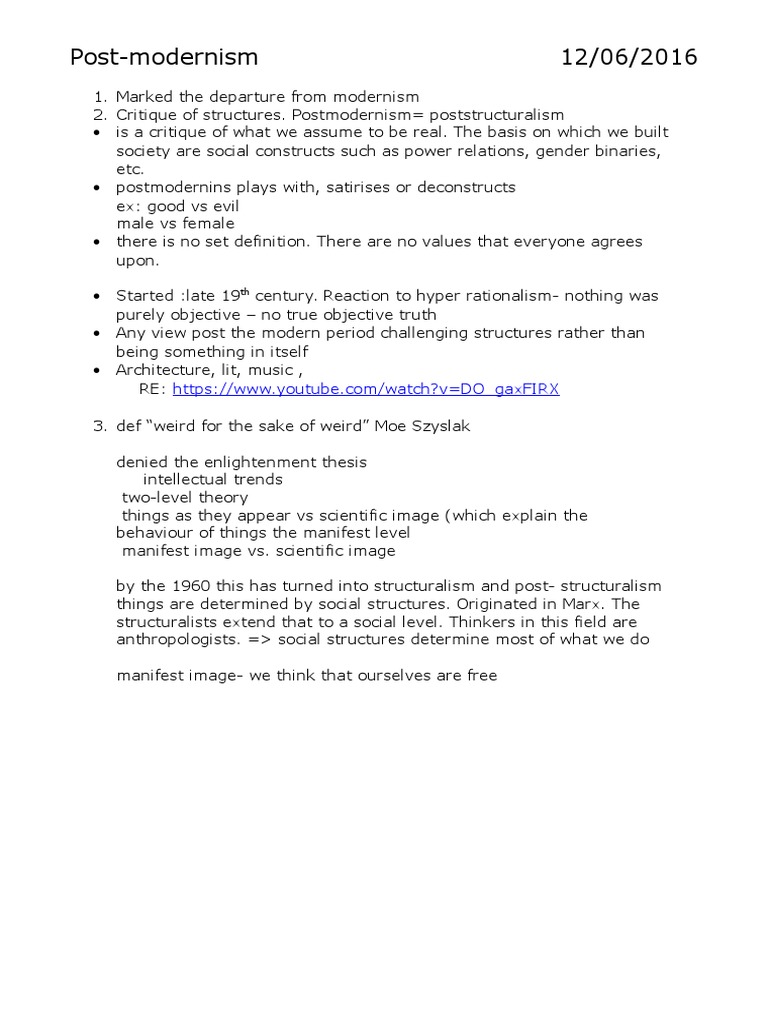 Father of postmodernism picture