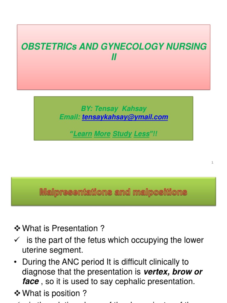 Obstetrics Gyn Ii Pdf Abnormal Pdf Childbirth Pelvis