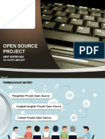Open Source Project: Arif Supriyadi 14.10.031.802.037