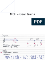 MEH - Gear Trains