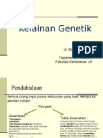 DR Zainuri - Kelainan Genetik