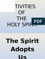 Activities of The Holy Spirit