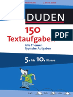 150 Textaufgaben Duden 5 - 10 Klasse Probe 10 Eur