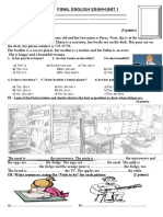 Final Exam-basic I-unit i