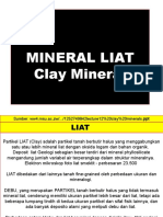 Dasar Ilmu Tanah Ciri Mineral Liat