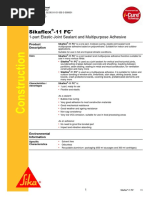 Sikaflex®-1c SL Data Sheet | PDF | Concrete | Paint