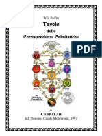 Will Parfitt - Tavole Delle Corrispondenze Cabalistiche PDF