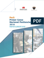 Centros penitenciarios a nivel nacional durante el año 2016.