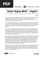 Asian Gypsy Moth Update 2012