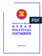 Handbook On Selected ASEAN Political Documents