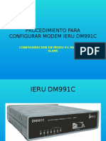 Procedimiento para Configurar Modem Ieru Dm991c E1