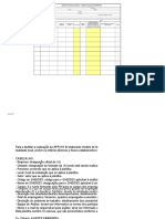 Exemplo de Formulario Complementar a Análise Preliminar de Riscos (APR)