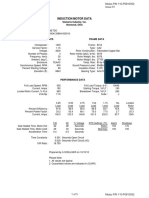 Induction Motor Data: Siemens Industry, Inc. Norwood, Ohio