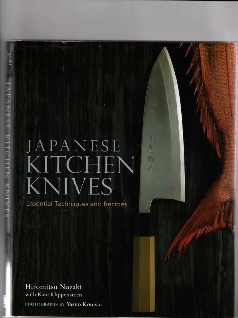 Kissaki knife set knife block, Japanese design