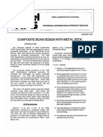 Steel Tips - Composite Beam Design With Metal Deck PDF