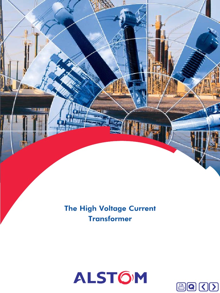 Areva Inst Transformers PDF Insulator (Electricity) Electrical Substation