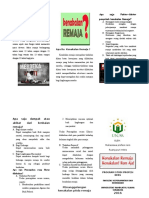 Leaflet Kenakalan Remaja