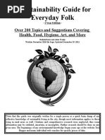 A Sustainability Guide For Everyday Folk Dec 29 2011 16 Page