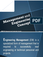 Week#01 Management and Engg Concepts