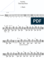 Stravinsky - 3 Easy Pieces (Piano 4 Hands) PDF