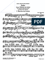 Stravinsky - Histoire Du Soldat (Suite Arr. Clarinet, Violin and Piano) PDF