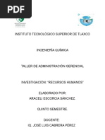 Reclutamiento y Selección de Personal