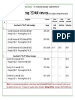 Bulk Mailing Pricing