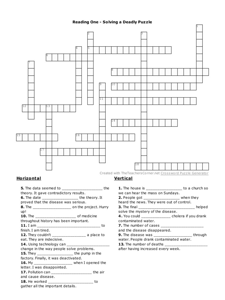Sample Crossword 1 PDF
