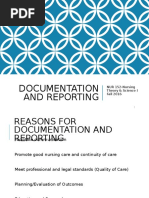 Documentation and Reporting 