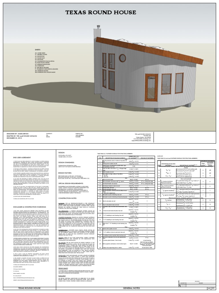 Texas Roundhouse | PDF | Framing (Construction) | Water Heating