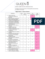 Clima Org Cuestionario