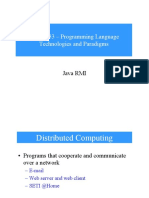 CMSC 433 - Programming Language Technologies and Paradigms: Java RMI