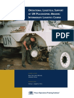 (Operational Logistical Support of Un Pko (Intermediate Logistics Course)