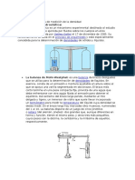 CUESTIONARIO QUIMICA Densidad