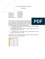 Laporan Statistika Skewness