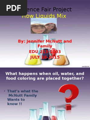 science fair project