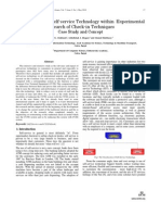 Study of Airport Self-Service Technology Within Experimental Research of Check-In Techniques Case Study and Concept