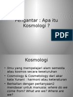 Pelatihan 1 Kosmologi by Bu Hesty