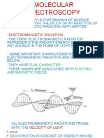 Spectroscopy: Dual Character Electric and Magnetic Fields