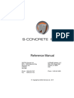 Reference Manual S-CONCRETE R11